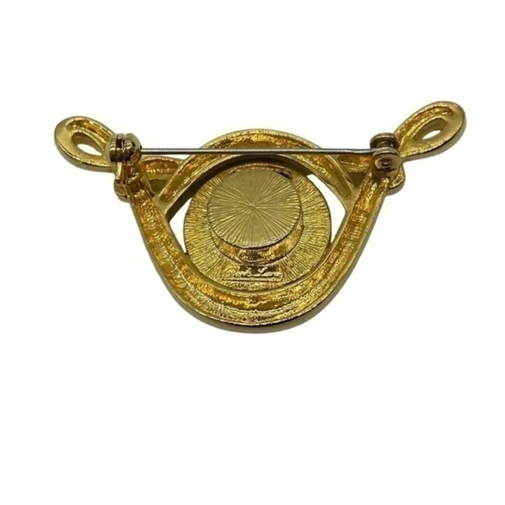 Park Lane Green Gold Brooch Interchangeable